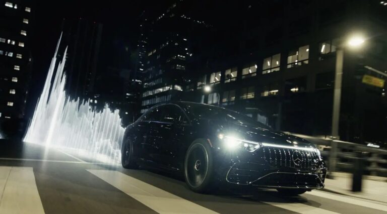 Mercedes-AMG e will.i.am lanciano Mbux Sound Drive