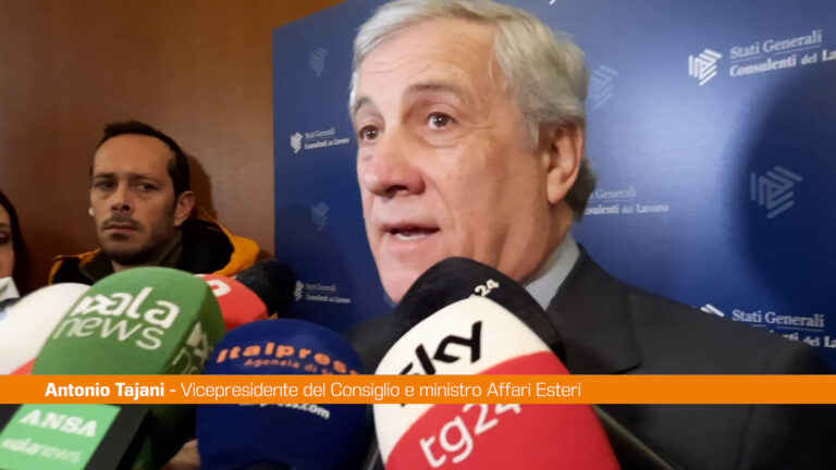 Regionali, Tajani: “Convinto che prevarrà il buon senso”