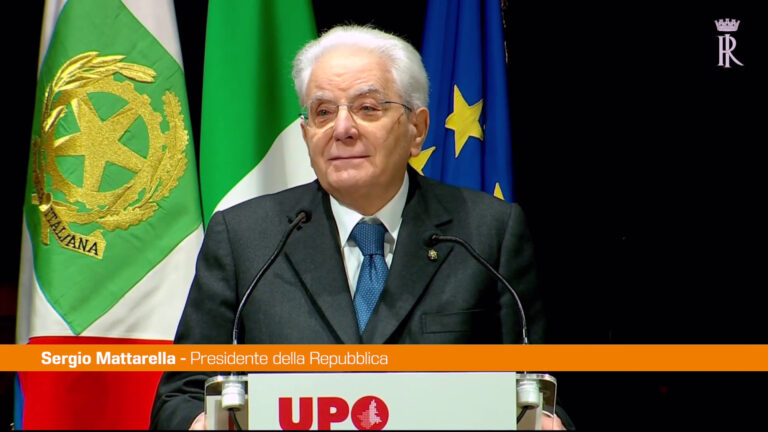 Mattarella: “I giovani sono motivo di speranza”