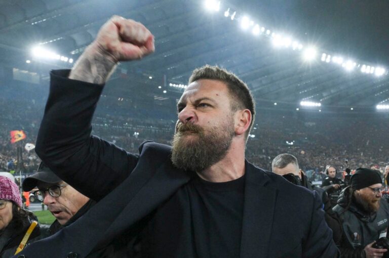 De Rossi: “Roma avanti tutta in Europa”