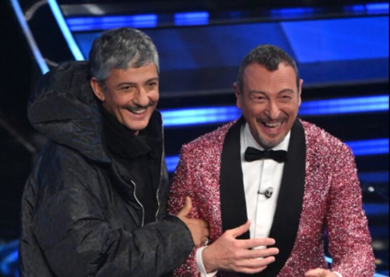 Sanremo, ovazione per Alfa e Vecchioni. Cuccarini balla con Fiorello-Franjo