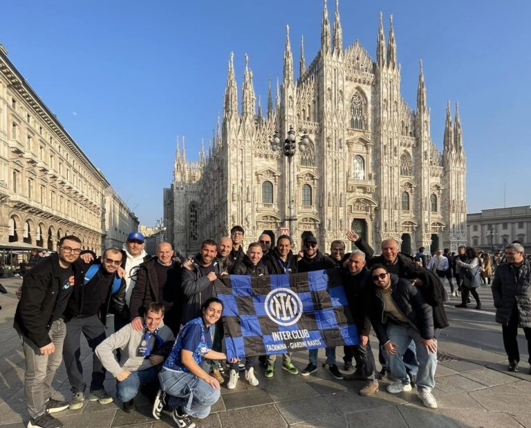 L’Inter Club Giardini Naxos-Taormina a Milano per la sfida di Champions con l’Atletico