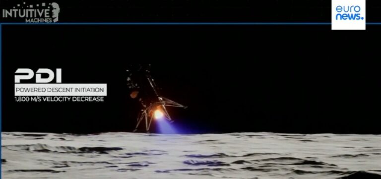Odysseus atterra sulla Luna, primo modulo privato sul satellite terrestre