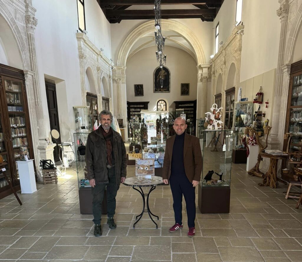 Artigianato locale: l'anima di Taormina in mostra 1 Piero La Pica e Mario Quattrocchi