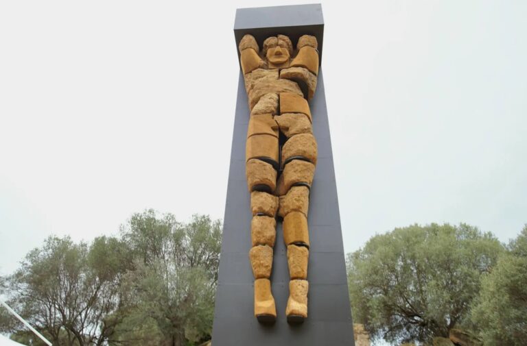 Svelato il “Telamone” del tempio di Zeus ad Agrigento Svelato il “Telamone” del tempio di Zeus ad Agrigento