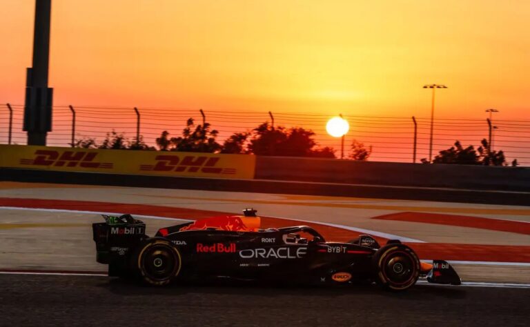 Subito Verstappen davanti a tutti nei test in Bahrain
