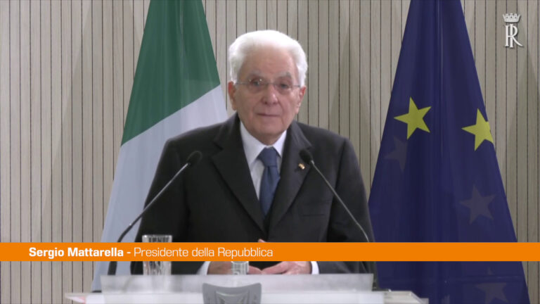 Mattarella: “Ue mantenga sostegno all’Ucraina”
