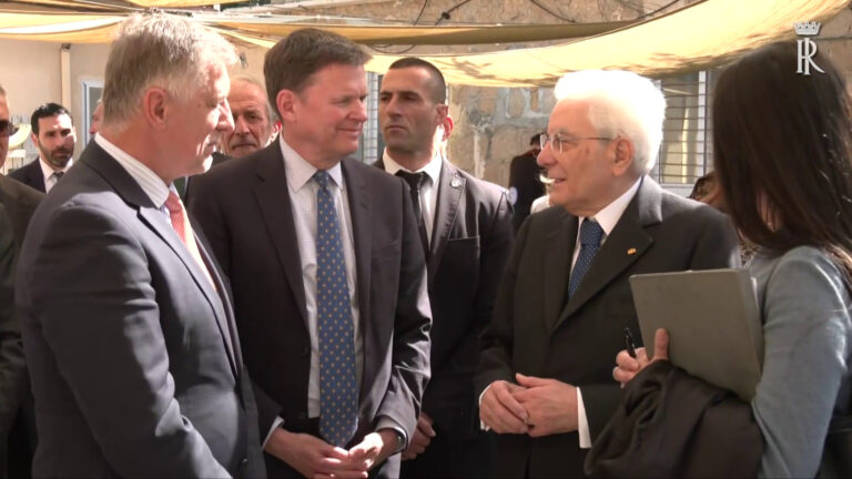 Mattarella al Quartiere Generale ONU a Cipro