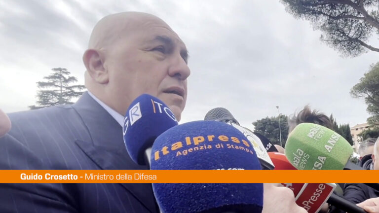 Crosetto: “Abbiamo bisogno di garantire deterrenza”
