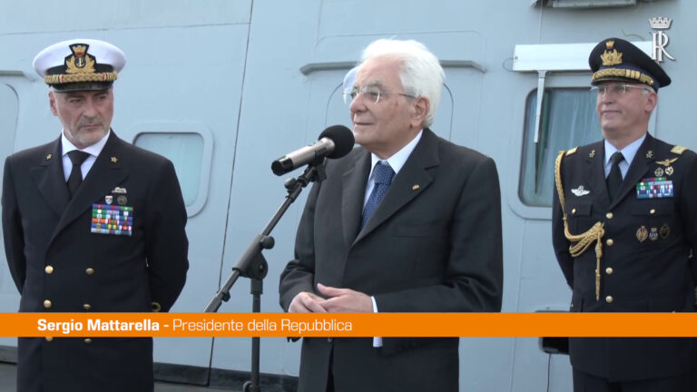 Mattarella: “Forze armate garantiscono la libertà della Repubblica”