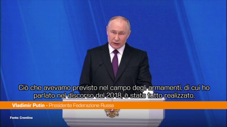 Putin “Da Usa ipocrisia e falsità contro Russia”