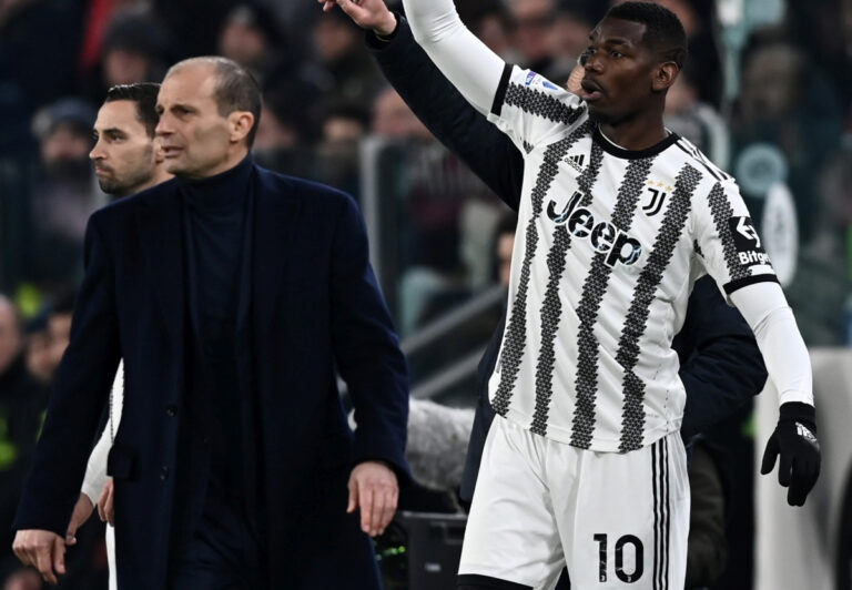Allegri: “Dispiaciuto per Pogba, a Napoli sarà dura”