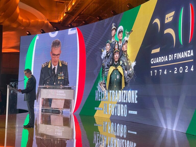Guardia di Finanza, al via le celebrazioni per il 250° anniversario
