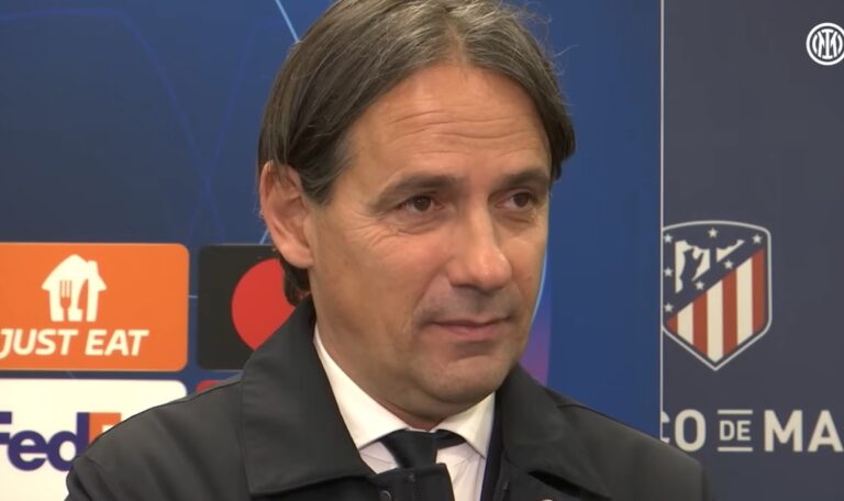 Inzaghi: “Inter esce a testa alta”