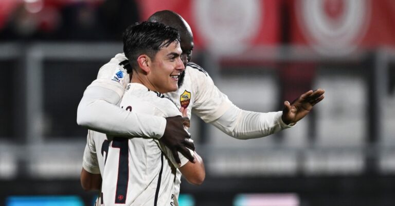 La Roma continua a vincere, Monza travolto 4-1