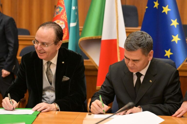 Rfi: “Collaborazione Italia-Turkmenistan, siglata intesa”
