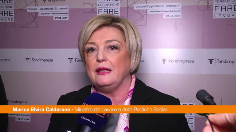 Calderone: “Futuro del lavoro passa dalla formazione”