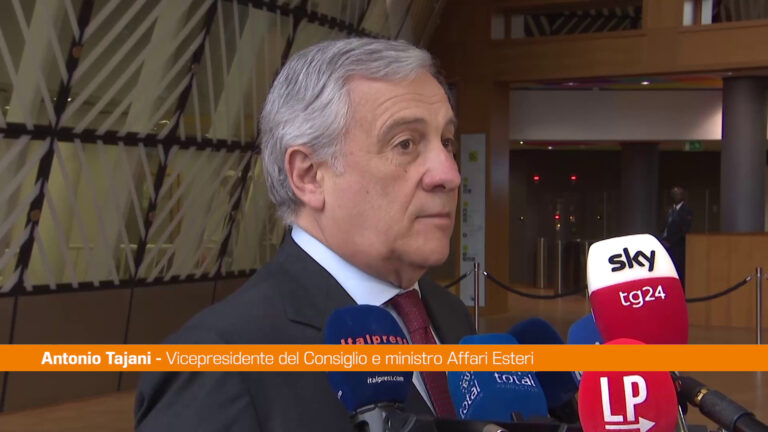 Tajani: “Sosteniamo l’Ucraina, ma non siamo in guerra con la Russia”