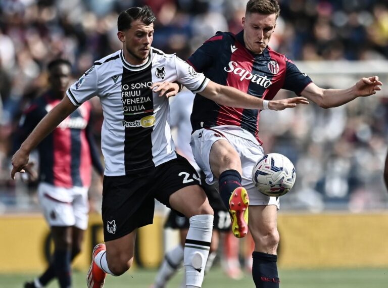 Bologna-Udinese 1-1, Saelemaekers risponde a Payero Bologna-Udinese 1-1, Saelemaekers risponde a Payero