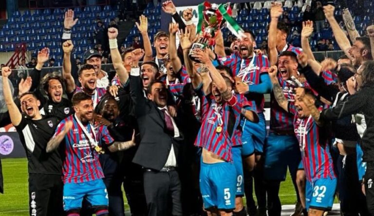 Il Catania vince la sua prima Coppa Italia di Serie C
