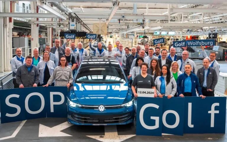 Volkswagen, iniziata la produzione della nuova Golf