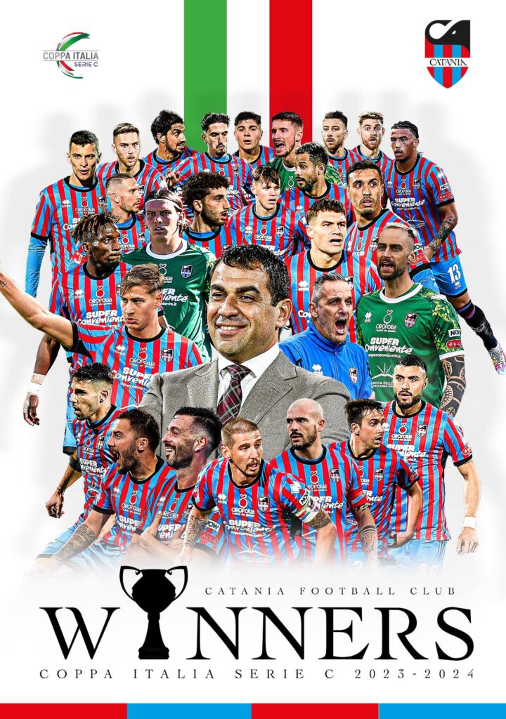 Il Catania vince la sua prima Coppa Italia di Serie C 1 catania calcio 02
