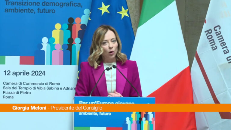 Natalità, Meloni: “Priorità assoluta del governo”