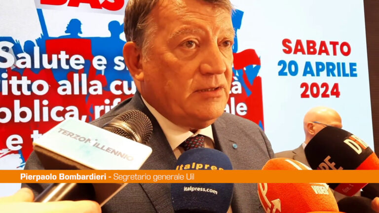 Bombardieri: “In piazza per la sicurezza sul lavoro”
