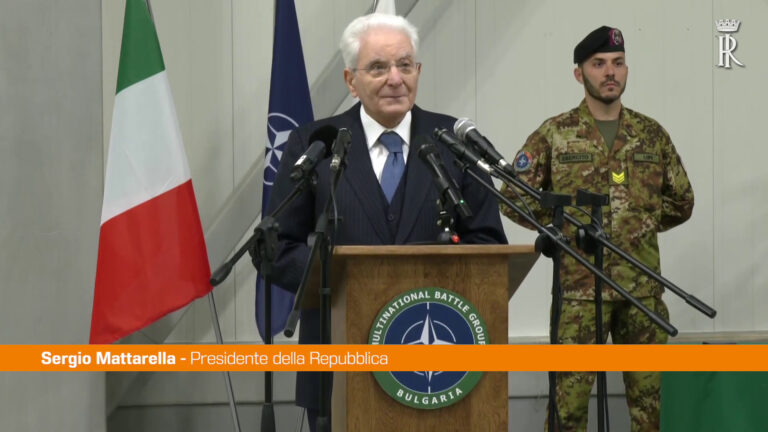 Nato, Mattarella: “Missione su fronte Est per la pace”