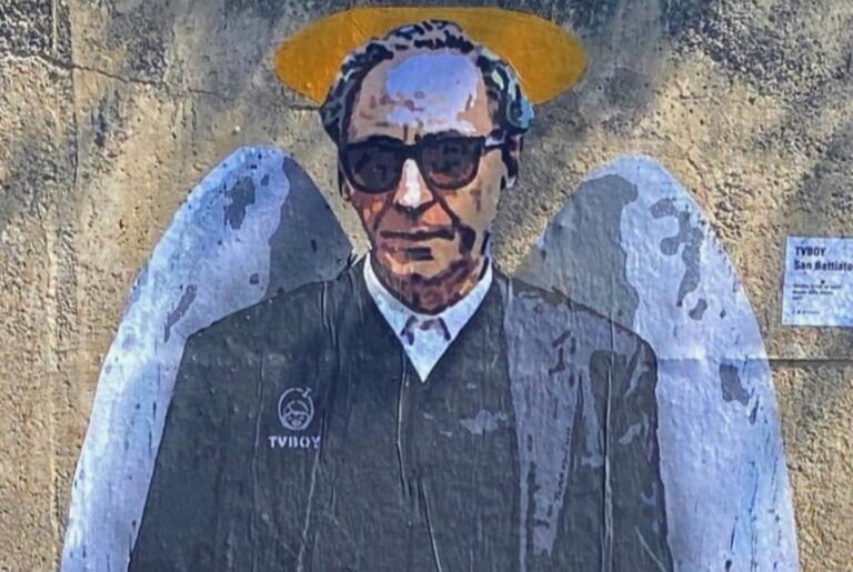 Tre anni fa l’addio a Battiato: a Taormina l’omaggio di TvBoy