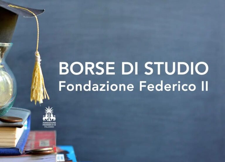 Fondazione Federico II istituisce 75 borse studio per studenti siciliani
