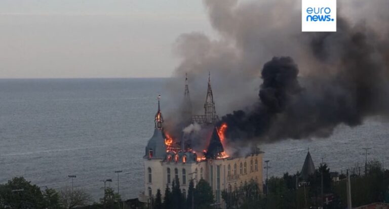 Ucraina, colpito il castello di Harry Potter a Odessa