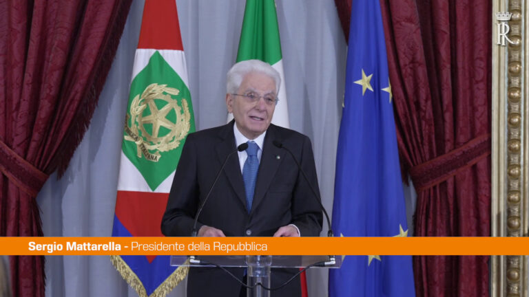 Mattarella: “Pace si costruisce a partire ogni giorno”