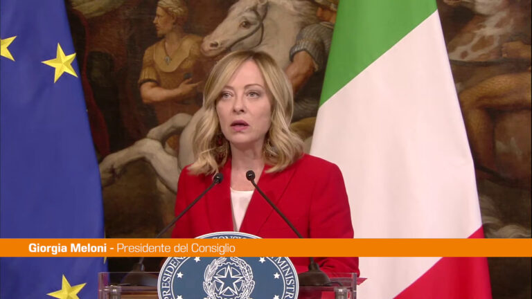 Meloni: “Europa deve diventare un gigante geopolitico”