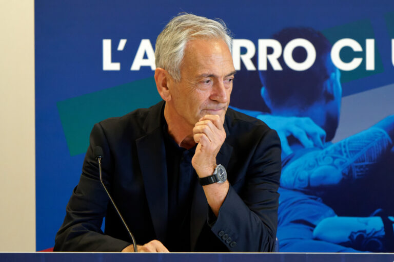 Gravina: “Clima sereno, condividiamo le idee di Spalletti”