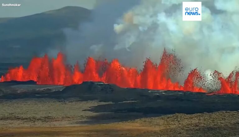 Islanda: rallenta l’attività vulcanica, allerta per i gas velenosi