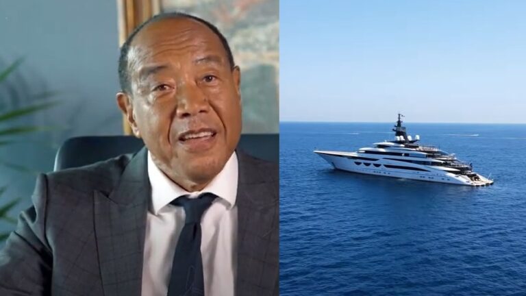 Il superyacht del miliardario Lee-Chin a Taormina