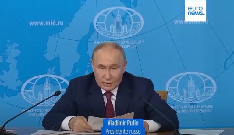Guerra in Ucraina: le condizioni di Putin per una “proposta di pace”