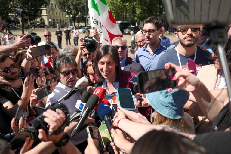 Schlein: “La nostra piazza non è contro qualcuno”