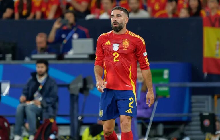 Spagna-Georgia, Carvajal: “Kvaratskhelia? Molto forte, è osso duro”