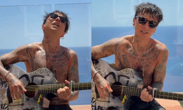 Ultimo canta in piscina a Taormina: “Altrove” fa impazzire i fans Ultimo canta in piscina a Taormina: “Altrove” fa impazzire i fans