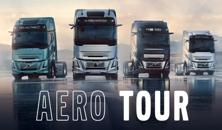 Parte l’Aero Tour di Volvo Trucks, in viaggio per l’Italia Parte l’Aero Tour di Volvo Trucks, in viaggio per l’Italia