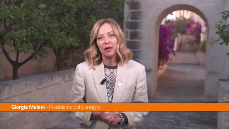 Meloni: “Dal G7 impegni concreti, l’Italia ha tracciato la rotta”