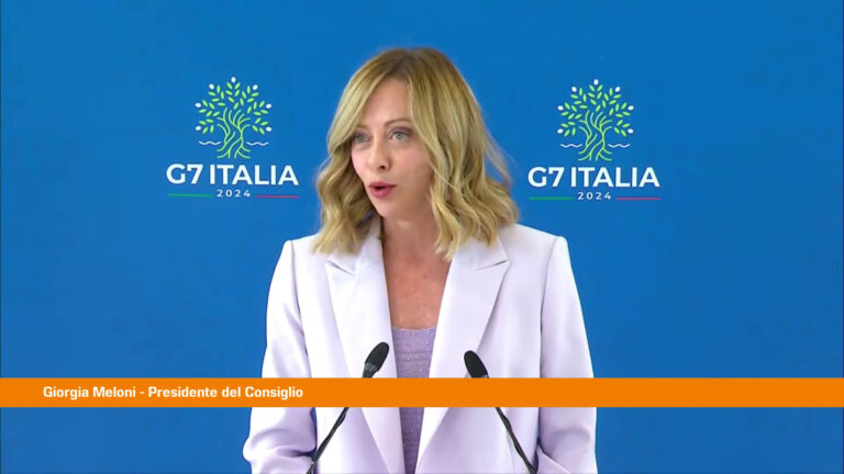 Meloni chiude il G7: “Ottimo gioco di squadra, Italia all’altezza”