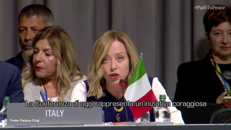 Ucraina, Meloni: “Pace non vuol dire resa”