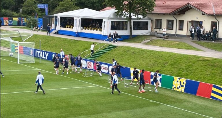 Italia al lavoro a Iserlohn, prima seduta verso la Croazia