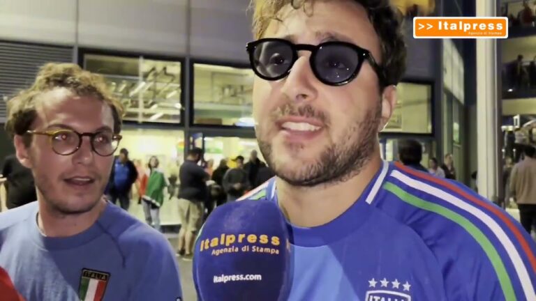 Tifosi azzurri delusi fiduciosi per la Croazia