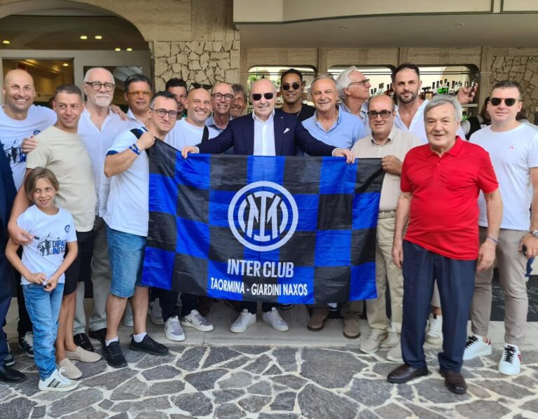 Marotta incontra l’Inter Club Naxos-Taormina: “Saremo ancora protagonisti”
