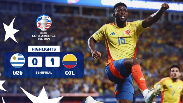 Coppa America, Colombia-Uruguay 1-0