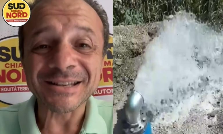 De Luca festeggia la fonte per Taormina: “Non è acqua, è champagne. Lunedì si brinda”